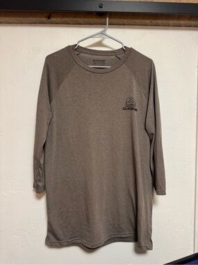 Dakine Men's Taupe/Brown Long-Sleeve Raglan Tee